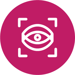 Icono de un ojo para representar la diferenciación de APPcelerate